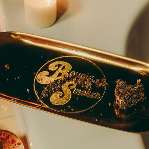 Bougie Smoker Tray (Rose Gold)