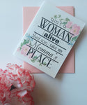 Aint a Woman Alive Can Take My Momma's Place Mothers Day Card