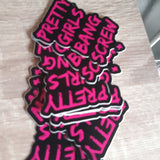 Pretty Girls Bang Screw Sticker