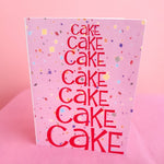 CAKE BIRTHDAY CARD