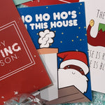 HO HO HO'S In this House Greeting Card