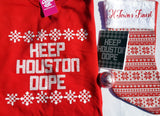 Keep Houston Dope Christmas Sweatshirt