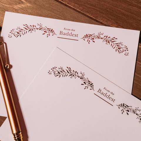 The Baddest Note Cards