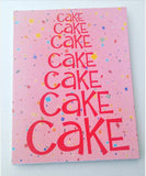 CAKE BIRTHDAY CARD